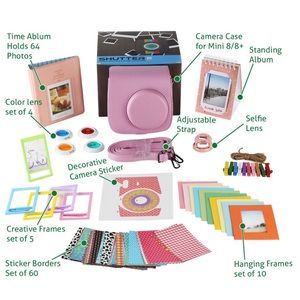 Instax Mini Accessories Shutterbox Kit BNIB
